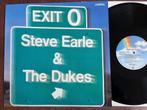 Steve Earle & The Dukes – Exit 0, Ophalen of Verzenden, Gebruikt, 12 inch, Overige genres