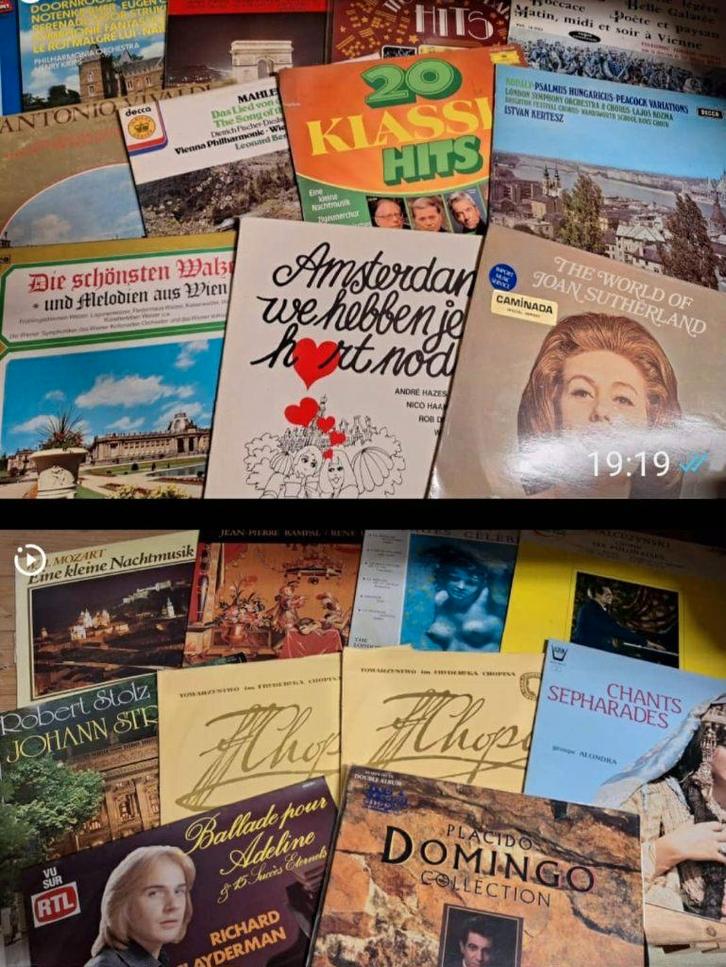 Lot 2000 x Lp's Vinyl Easy Listening - Classical - Folklore, CD & DVD, Vinyles | Classique, Utilisé, Romantique, Autres types
