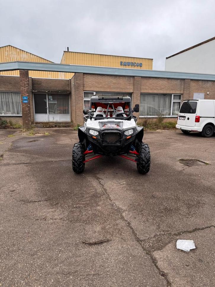 Polaris Ranger RZR 900 EFI – 2014 + Remork, Motoren, Quads en Trikes, meer dan 35 kW, 2 cilinders, Ophalen