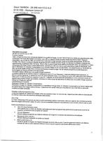 Objectif photo TAMRON 28-300, Ophalen, Zo goed als nieuw
