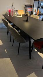 Tafel Hay zwart, Huis en Inrichting, Tafels | Eettafels, Ophalen, Gebruikt, 100 tot 150 cm, 50 tot 100 cm