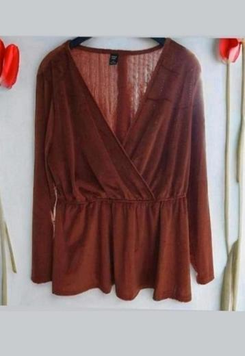 ✨️SALE‼️ SHEIN Blouse Maat 1XL In Topstaat✨️ beschikbaar voor biedingen