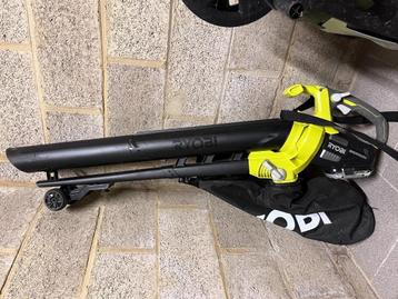 RYOBI - Souffleur aspiro-broyeur sans fil 18 Volts ONE+, Bru disponible aux enchères