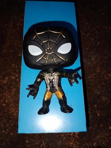 FUNKO POP BLACK SPIDERMAN MINT CONDITION beschikbaar voor biedingen