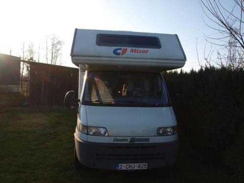 Prachtige mobilhome fiat 2800 bj 2000 met weinig km, Caravans en Kamperen, Mobilhomes, Particulier, tot en met 6, Fiat, Diesel