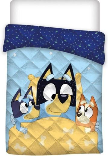 Bluey Bedsprei Gewatteerd - 140x200 cm - Sprei - Beddensprei beschikbaar voor biedingen