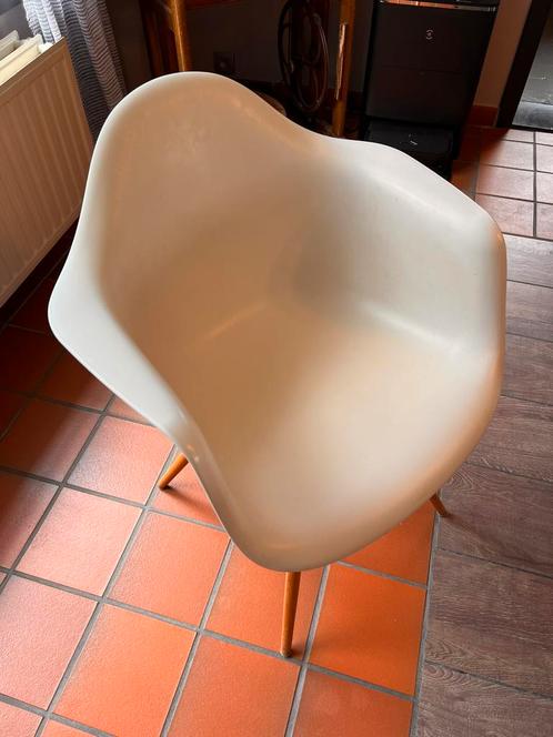 Eames Plastic Armchair RE DAW (lot de 3 chaises), Huis en Inrichting, Stoelen, Gebruikt, Drie, Overige materialen, Wit, Ophalen