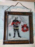 Glasraam brandweer, Ophalen