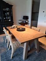 Eet tafel in eik.prijs te be spreken. Tel.0478228502, Ophalen of Verzenden