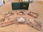 Onderzetter 6 stuks katten, Antiek en Kunst, Ophalen