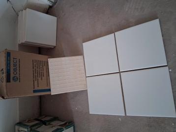 Witte tegel 15x15 - 1,34m2 beschikbaar voor biedingen