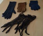 4 paarhandschoenen - diverse kleuren - perf. staat - 20€/lot, Kleding | Dames, Mutsen, Sjaals en Handschoenen, Ophalen of Verzenden