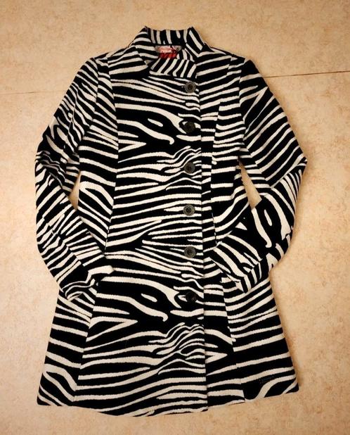 Manteau Desigual zébré, Kleding | Dames, Jassen | Zomer, Zo goed als nieuw, Ophalen of Verzenden