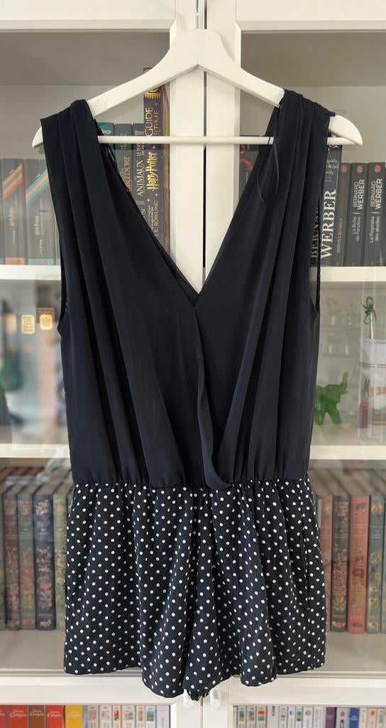 Combishort Zara t.M, Vêtements | Femmes, Combinaisons, Zara, Porté, Taille 38/40 (M), Bleu