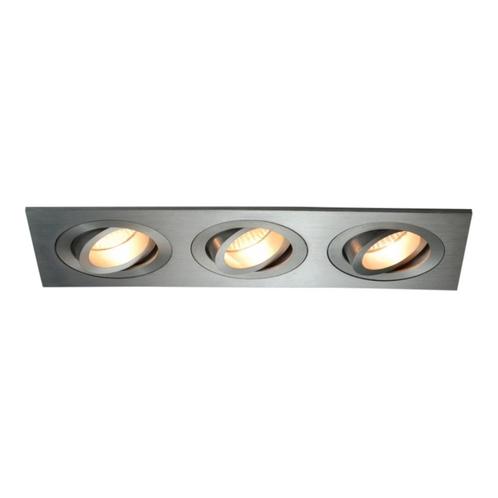 Spot encastré en aluminium 3 lumières Tilt Blade 3X50, Maison & Meubles, Lampes | Plafonniers, Neuf, Envoi