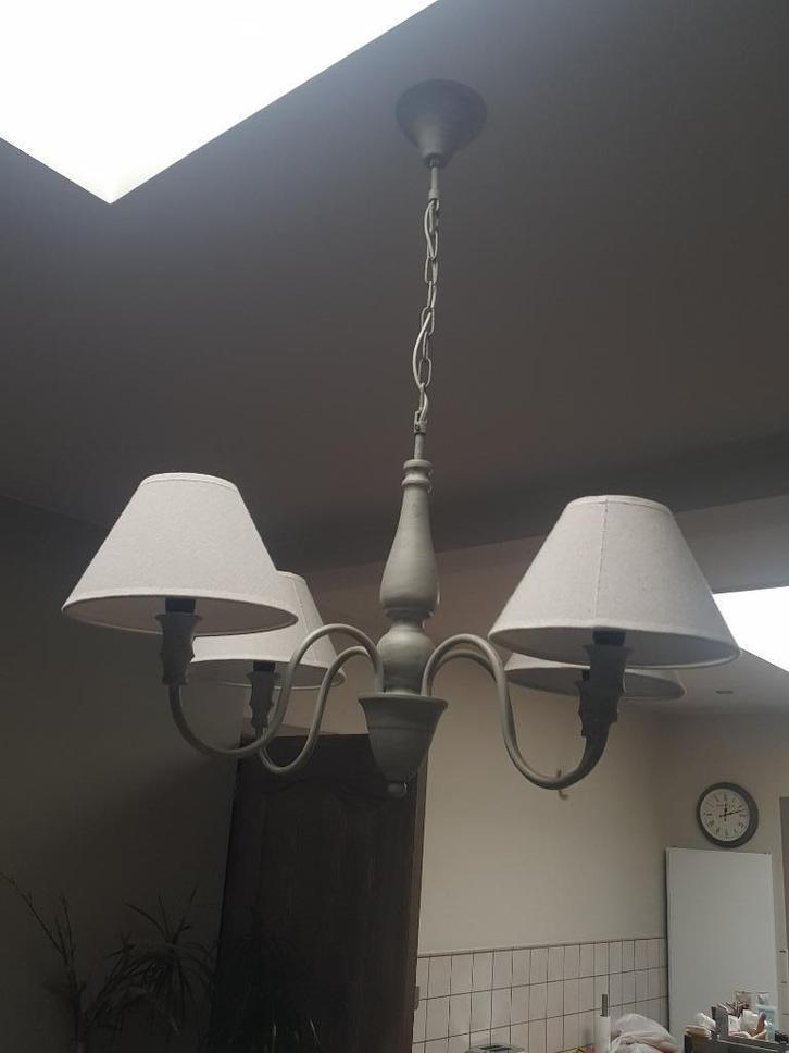 luster, Huis en Inrichting, Lampen | Kroonluchters, Zo goed als nieuw, Overige materialen, Ophalen