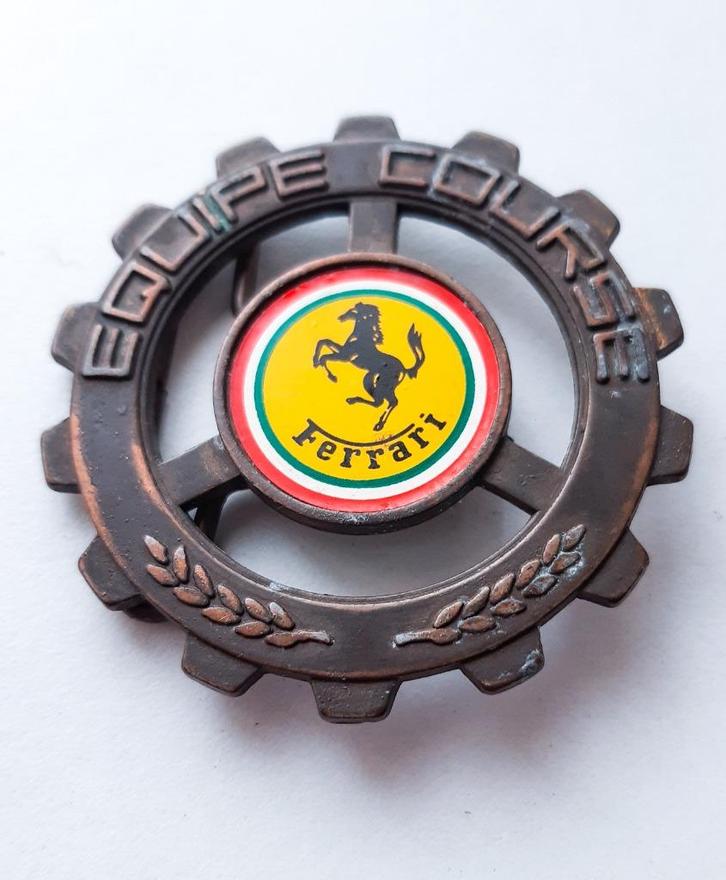 Riemgesp „Ferrari”, Kleding | Heren, Riemen en Ceintuurs, Gedragen, Losse buckle of gesp, Ophalen of Verzenden