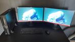 Ordinateur/setup complet double écran, Computers en Software, Ophalen, 256 GB, Refurbished, Gaming