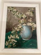 Schilderij bloemen tafereel, Enlèvement