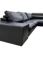 Grote Natuzzi zetel echt leer in prima staat, Enlèvement ou Envoi, Comme neuf