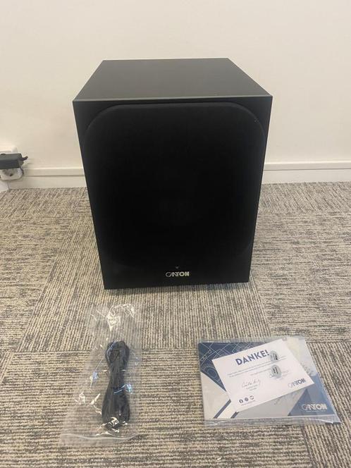 Canton | Power Sub 10 | Subwoofer | Zwart, TV, Hi-fi & Vidéo, Enceintes