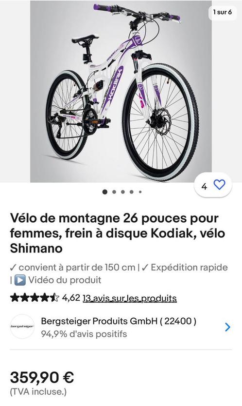 TBN mountainbike, Fietsen en Brommers, Fietsen | Dames | Damesfietsen, Zo goed als nieuw, Ophalen of Verzenden