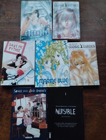 Lot de 7 Mangas  beschikbaar voor biedingen