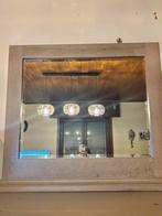 Grote houten spiegel – landelijke stijl, Huis en Inrichting, Woonaccessoires | Spiegels, Ophalen, Nieuw, 75 tot 100 cm, Minder dan 100 cm