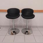 Bar krukken hoogte verstelbaar, Huis en Inrichting, Ophalen, In hoogte verstelbaar, Leer, Zo goed als nieuw