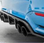 M - Diffuser carbon diffuser achterbumper BMW 3 / 4 serie M3, Auto-onderdelen, -, Nieuw, Ophalen of Verzenden, Achter