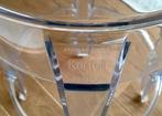 KARTELL - TABOURET TRANSPARENT H 75 CM BY PH STARCK, Maison & Meubles, Synthétique, Vintage, Enlèvement, Autres couleurs