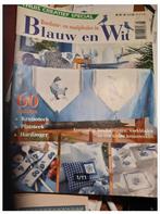 Tijdschrift " Thuis Creatief Special " in Blauw en Wit, Hobby en Vrije tijd, Handborduren, Patroon, Gebruikt, Verzenden