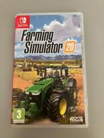 farming simulator 20, 1 joueur, Comme neuf, Enlèvement, À partir de 3 ans