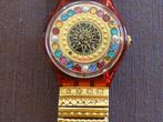 swatch uurwerk Xmas by Xian Lax Christmas special 1994l, Nieuw, Met strass, Staal, Ophalen of Verzenden