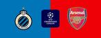 Club Brugge - Arsenal 2 tickets, Losse kaart, Twee personen, December