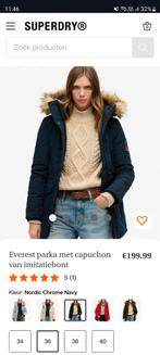 Superdry Everest Parka dames splinternieuw, Nieuw, Ophalen of Verzenden, Maat 36 (S), Superdry