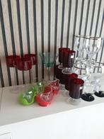 Opruiming  kast allerlei drinkglazen !, Ophalen, Zo goed als nieuw