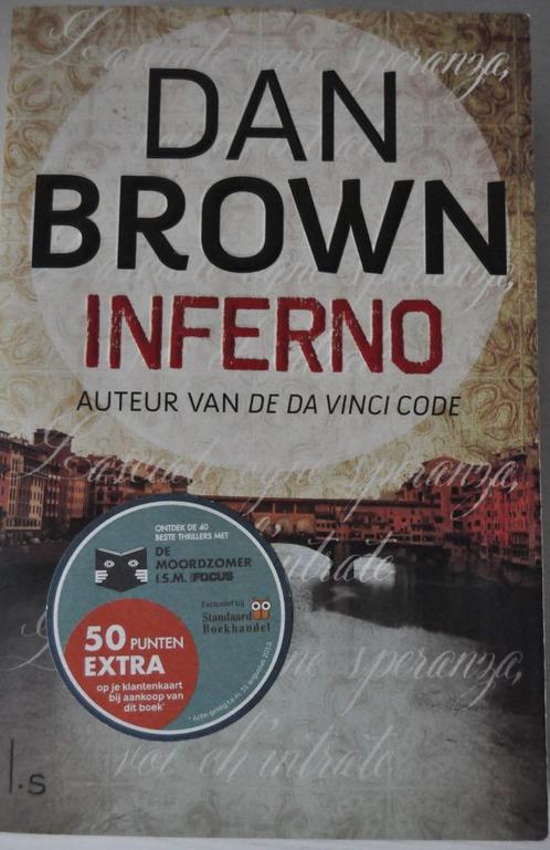Dan Brown - Inferno, Boeken, Thrillers, Zo goed als nieuw, Amerika, Ophalen of Verzenden