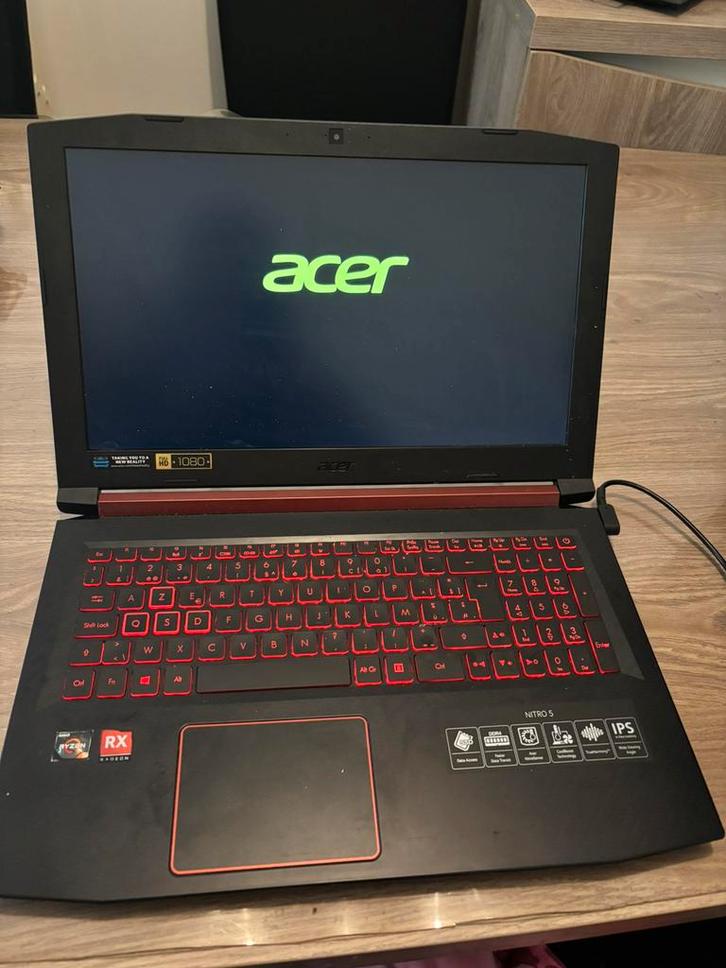 Acer Nitro 5 Gaming computer, Computers en Software, Windows Laptops, Gebruikt, SSD, 8 GB, Gaming, Ophalen