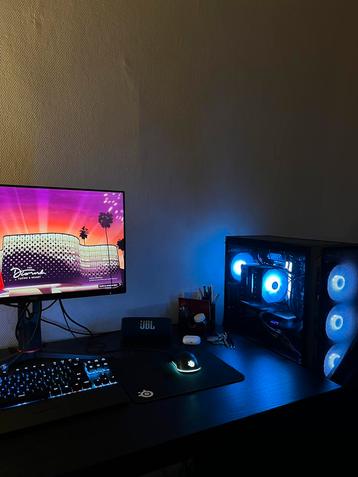 PCgamerRTX(RX9060xt 16GB, Ryzen 5 7600x, 32GB DDR5, 1TB SSD) beschikbaar voor biedingen