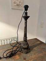 ANTIEKE LAMPENVOET LAMP BALUSTER ZWART MOOIE VORM, Antiek en Kunst, Ophalen of Verzenden