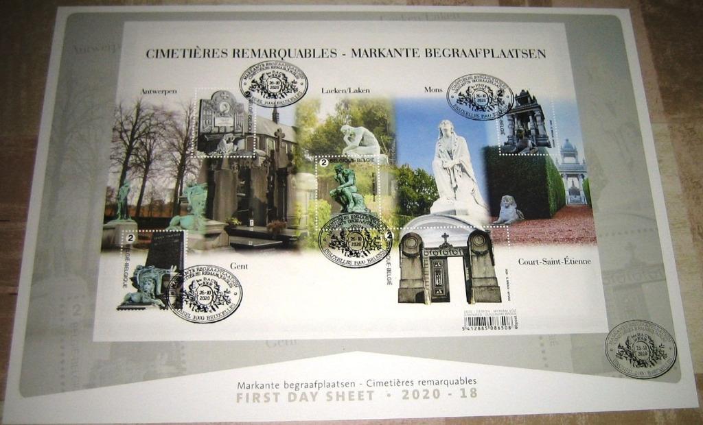 Année 2020 : FDS 2020-18 : Bloc 294 - Cimetières remarquable, Enlèvement ou Envoi
