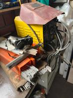 laspost en veel bagettenp, Doe-het-zelf en Bouw, Ophalen, Gebruikt, 150 tot 250 ampère, Elektroden