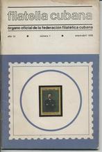 Filatelia Cubana (4 numéros), Enlèvement ou Envoi, Utilisé, Autres sujets/thèmes