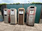 GEVRAAGD OUDE BENZINEPOMP DIESELPOMP BENZINE DIESEL POMPEN, Antiek en Kunst, Ophalen