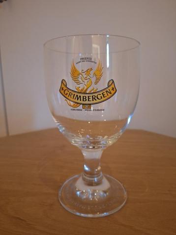 Glas Grimbergen, 330 ml, nooit gebruikt, speciale uitvoering beschikbaar voor biedingen