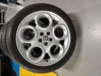 Zeer nette set sportvelgen voor een Alfa Romeo, Auto-onderdelen, Banden en Velgen, Ophalen, Gebruikt, 17 inch, Band(en)