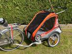 Remorque à vélo Chariot Captain 2 (pour 2 enfants), Vélos & Vélomoteurs, Accessoires vélo | Remorques, Comme neuf, 40 à 60 kg