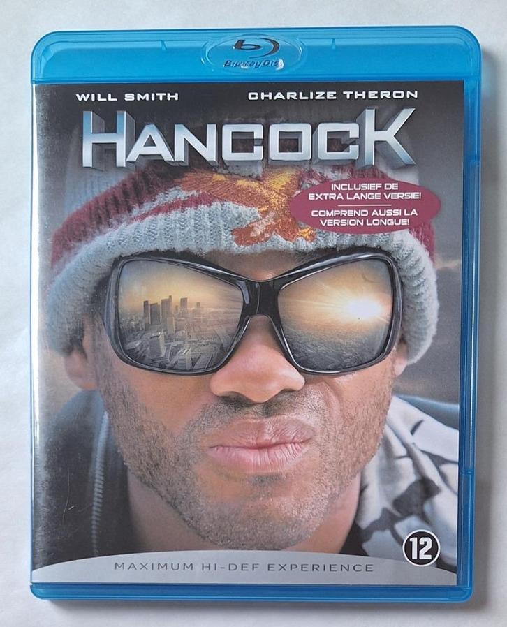 Hancock (Smith/Theron) comme neuf, Cd's en Dvd's, Blu-ray, Zo goed als nieuw, Actie, Ophalen of Verzenden