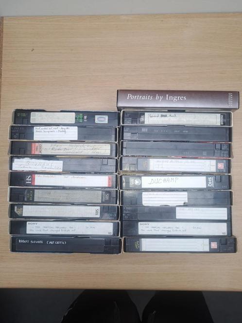 Lot VHS Casettes Kunst, CD & DVD, VHS | Film, Utilisé, En néerlandais, Tous les âges, Enlèvement ou Envoi